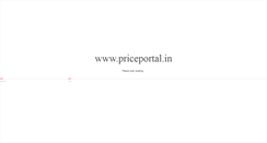Desktop Screenshot of priceportal.in
